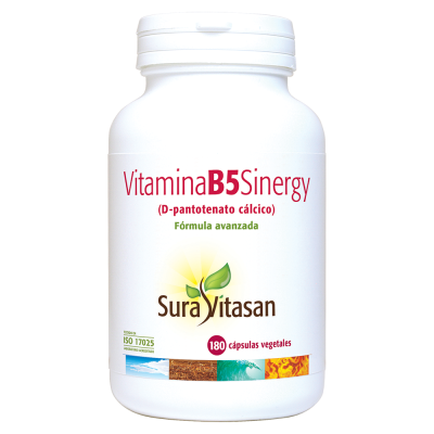 Vitamina B5 Sinergy (180 cápsulas)